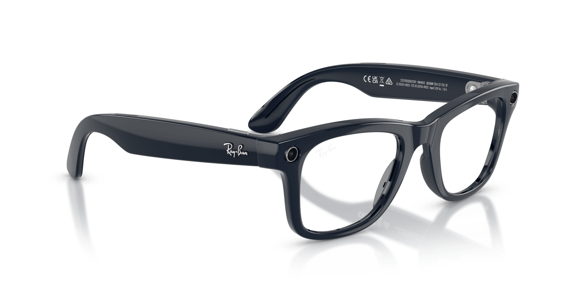 Ray-Ban | Meta Wayfarer Shiny Cosmic Blue - Gen 2