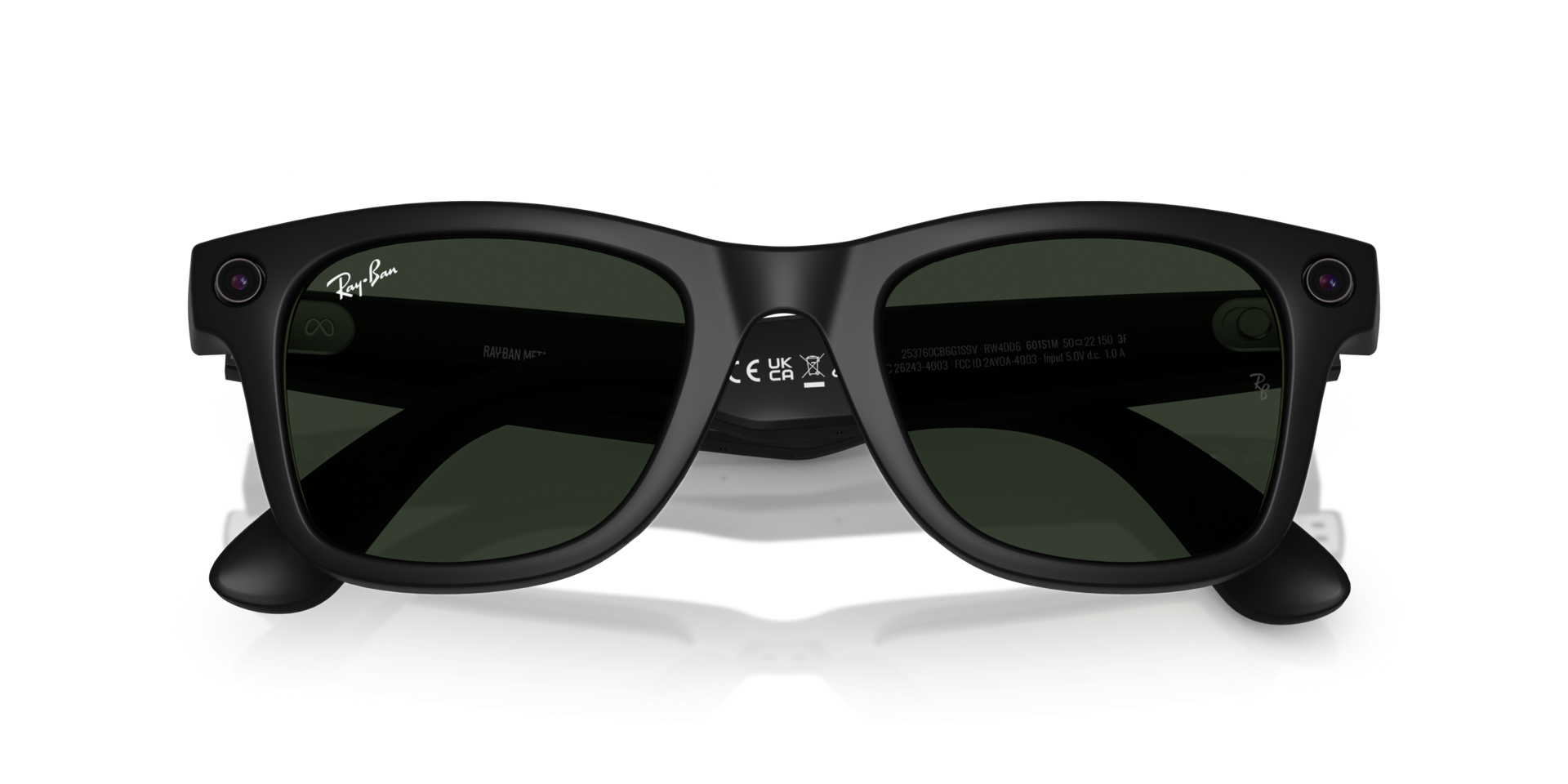 Ray-Ban | Meta Wayfarer Matte Black