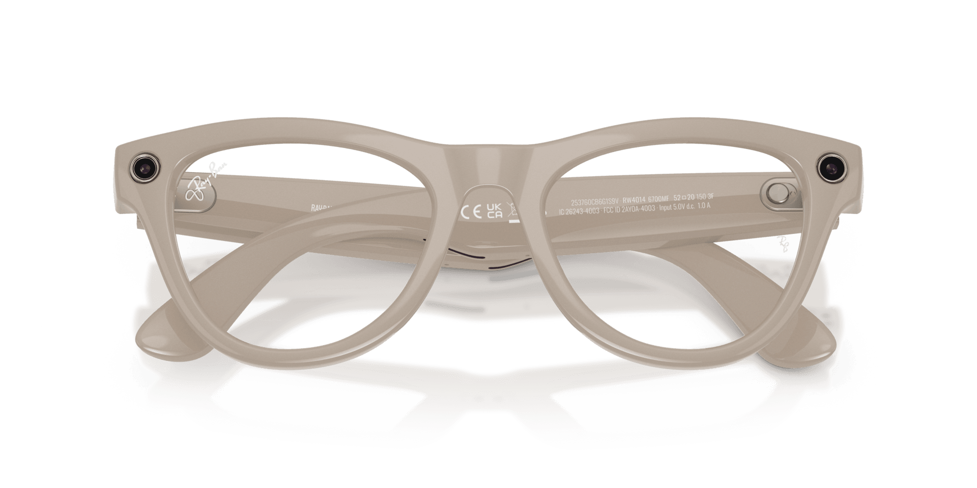 Ray-Ban | Meta Skyler Shiny Shiny Chalky Grey - Gen 2