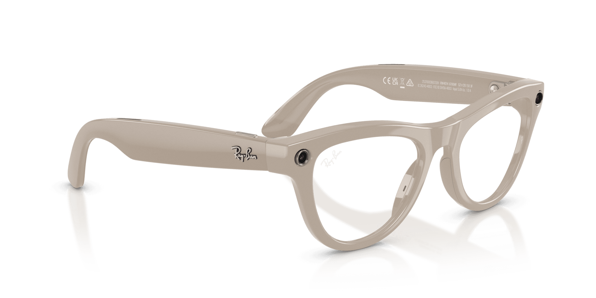 Ray-Ban | Meta Skyler Shiny Shiny Chalky Grey - Gen 2
