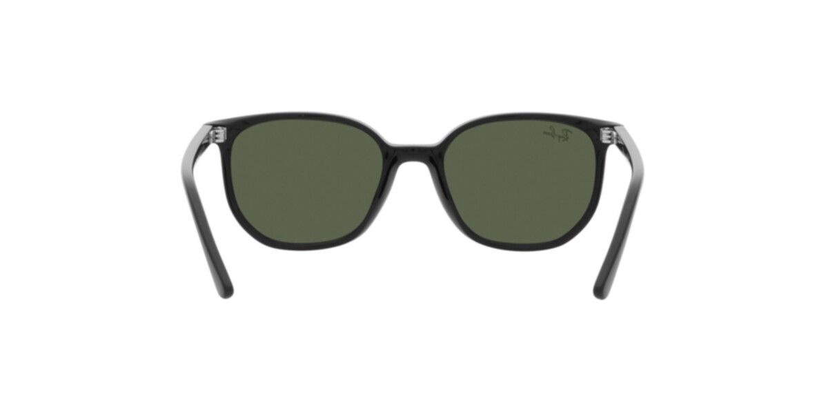 Ray-Ban Junior Sunglasses | Black Sunglasses ( 0RJ9097S | Irregular | Black Frame  | Green Lens )