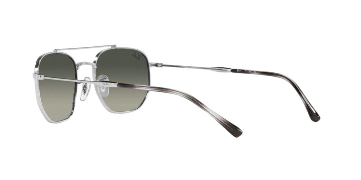 Ray-Ban Sunglasses | Silver Sunglasses ( 0RB3707 | Irregular | Silver Frame  | Grey Lens )