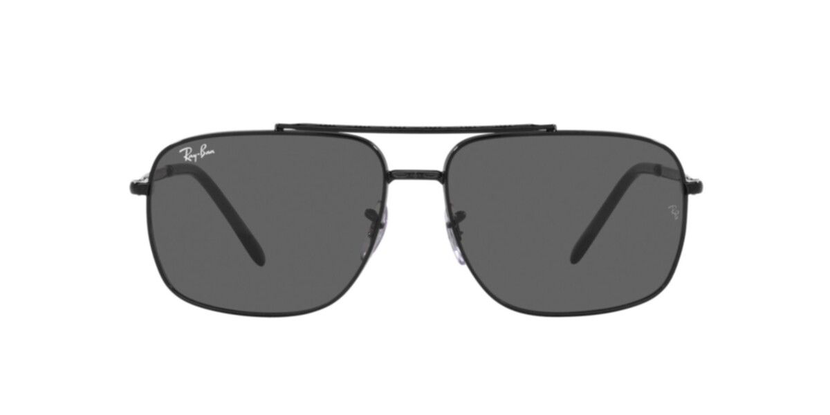 Ray-Ban Sunglasses | Black Sunglasses ( 0RB3796 | Pillow | Black Frame  | Grey Lens )