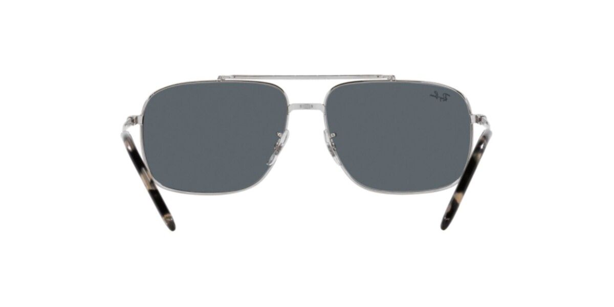 Ray-Ban Sunglasses | Silver Sunglasses ( 0RB3796 | Pillow | Silver Frame  | Blue Lens )