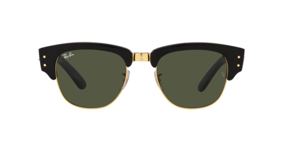 Ray-Ban Sunglasses | Black On Arista Sunglasses ( 0RB0316S | Square | Black Frame  | Green Lens )