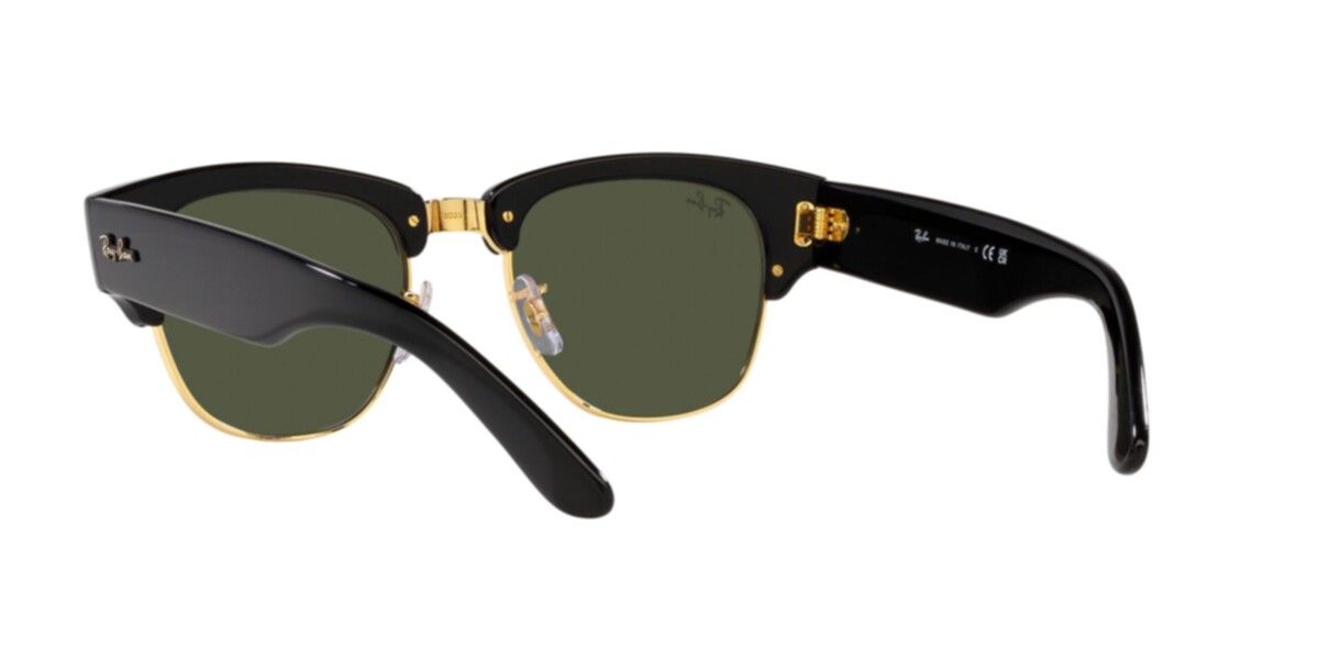Ray-Ban Sunglasses | Black On Arista Sunglasses ( 0RB0316S | Square | Black Frame  | Green Lens )