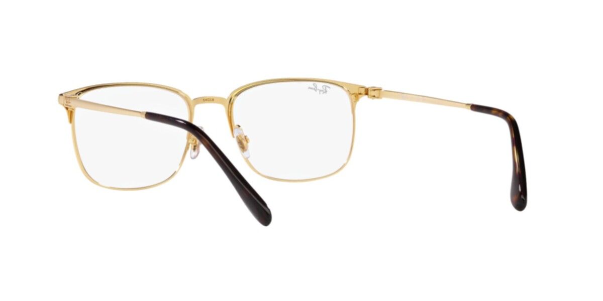 Ray-Ban Frames | Havana On Arista Frame ( 0RX6494 | Pillow | Havana Frame  | Clear Lens )