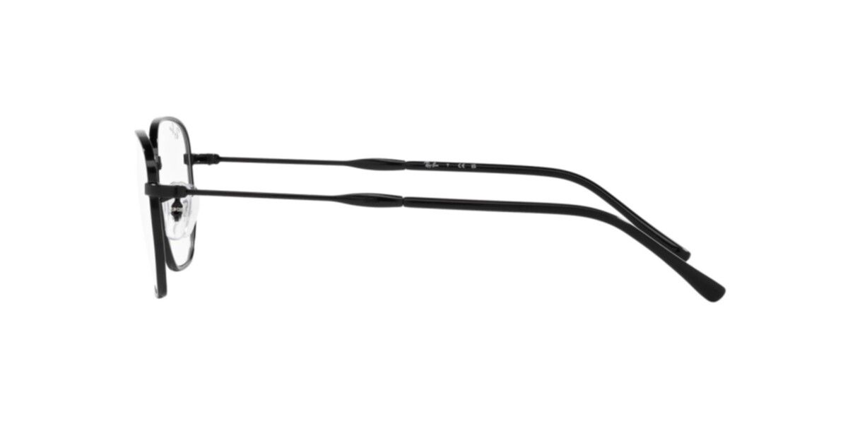 Ray-Ban Frames | Black Frame ( 0RX6496 | Irregular | Black Frame  | Clear Lens )