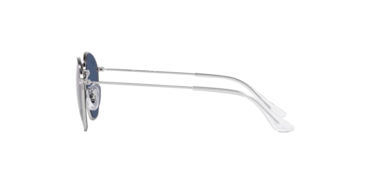 Ray-Ban Junior Sunglasses | Silver Sunglasses ( 0RJ9572S | Irregular | Silver Frame  | Blue Lens )