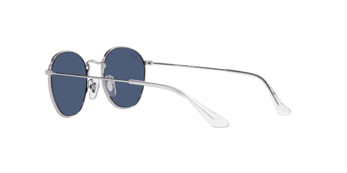 Ray-Ban Junior Sunglasses | Silver Sunglasses ( 0RJ9572S | Irregular | Silver Frame  | Blue Lens )