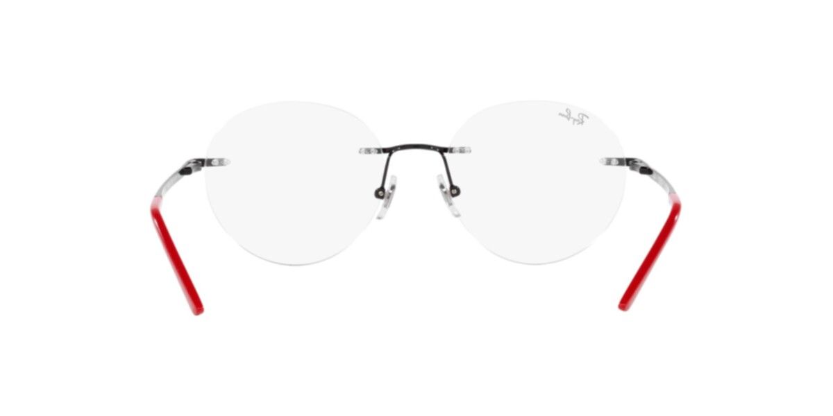Ray-Ban Frames | Black Frame ( 0RX6505I | Round | Black Frame  | Clear Lens )