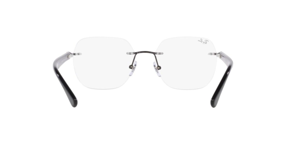 Ray-Ban Frames | Black Frame ( 0RX6504I | Irregular | Black Frame  | Clear Lens )