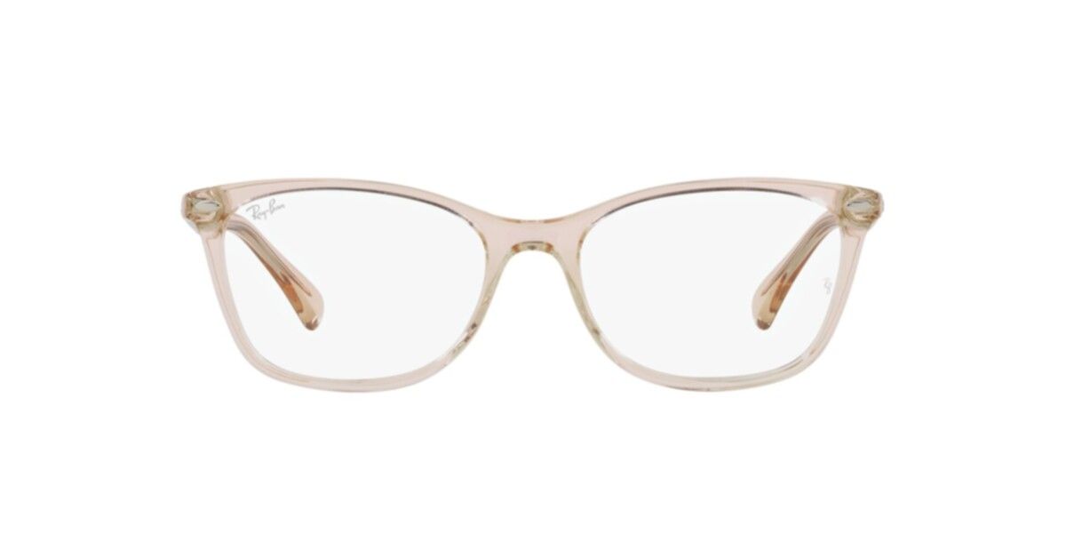 Ray-Ban Frames | Transparent Light Brown Frame ( 0RX5420I | Square | Light Brown Frame  | Clear Lens )