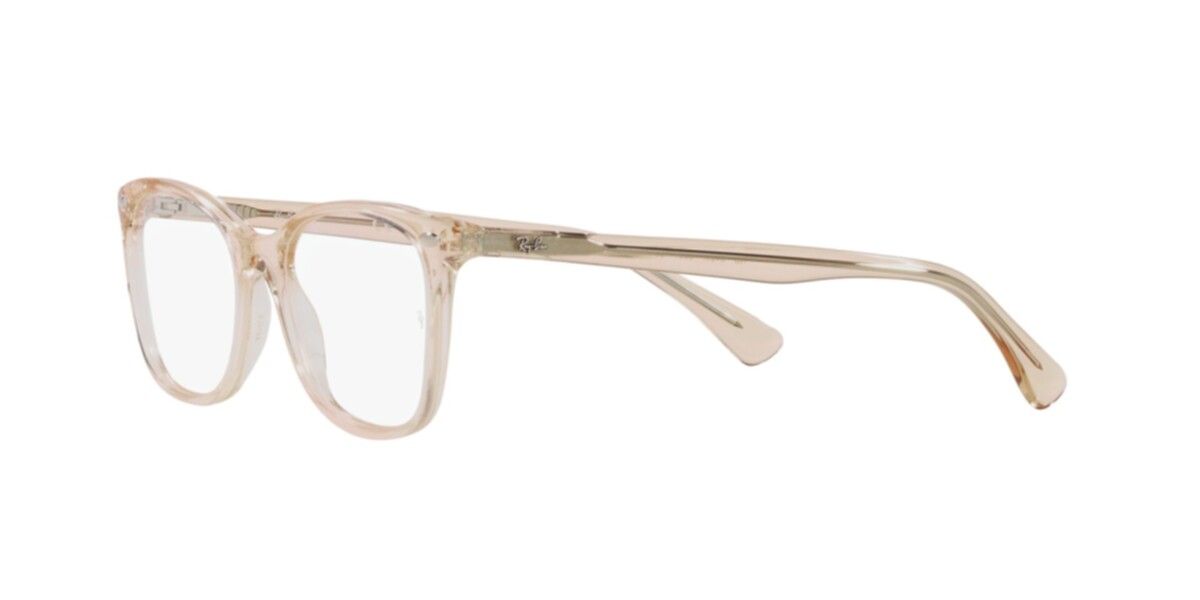 Ray-Ban Frames | Transparent Light Brown Frame ( 0RX5420I | Square | Light Brown Frame  | Clear Lens )