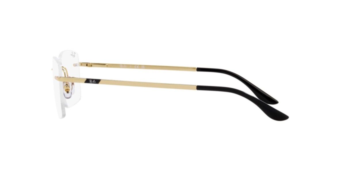 Ray-Ban Frames | Gold Frame ( 0RX6506I | Rectangle | Gold Frame  | Clear Lens )