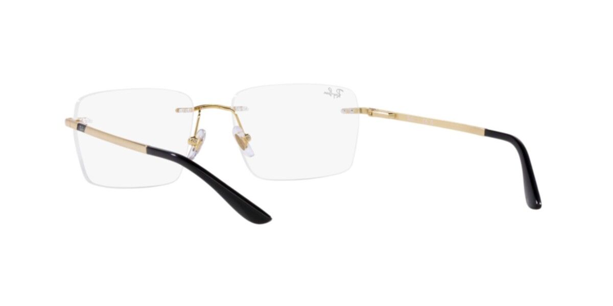 Ray-Ban Frames | Gold Frame ( 0RX6506I | Rectangle | Gold Frame  | Clear Lens )