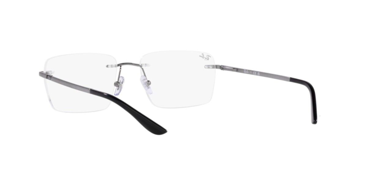Ray-Ban Frames | Gunmetal Frame ( 0RX6506I | Rectangle | Gunmetal Frame  | Clear Lens )