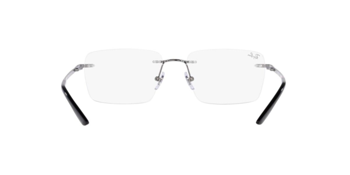 Ray-Ban Frames | Gunmetal Frame ( 0RX6506I | Rectangle | Gunmetal Frame  | Clear Lens )