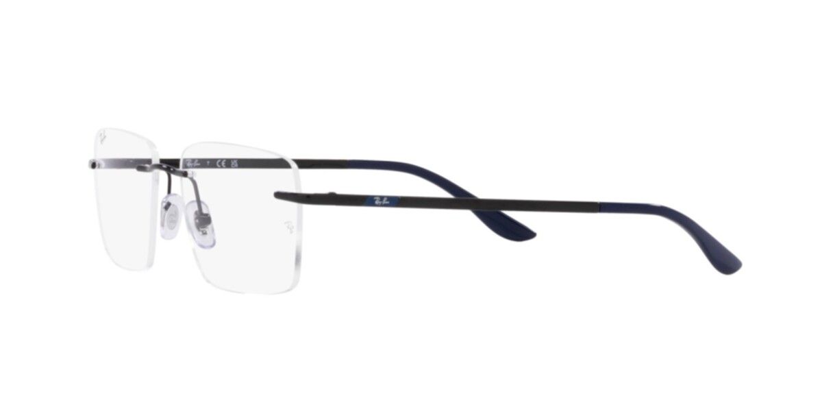 Ray-Ban Frames | Black Frame ( 0RX6506I | Rectangle | Black Frame  | Clear Lens )