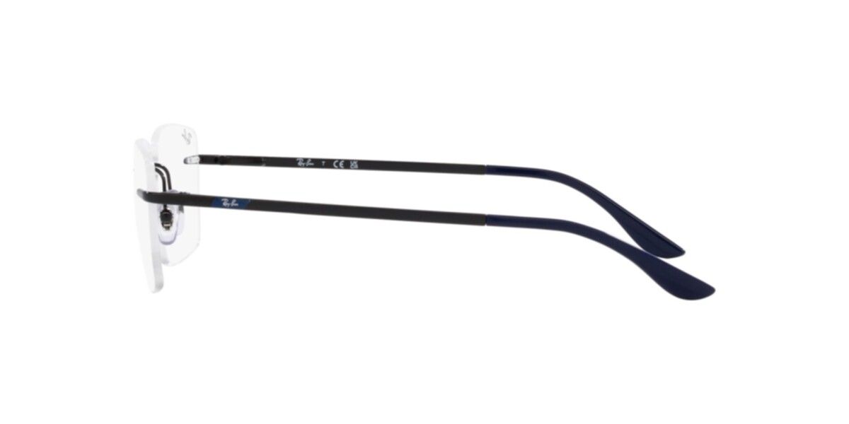 Ray-Ban Frames | Black Frame ( 0RX6506I | Rectangle | Black Frame  | Clear Lens )