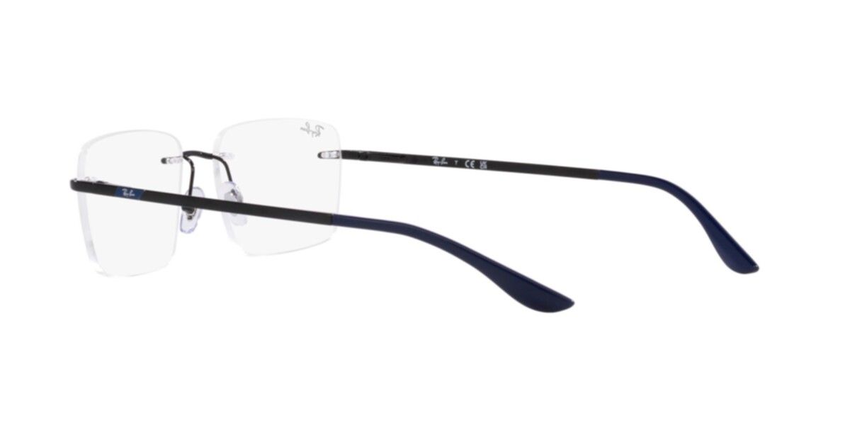 Ray-Ban Frames | Black Frame ( 0RX6506I | Rectangle | Black Frame  | Clear Lens )