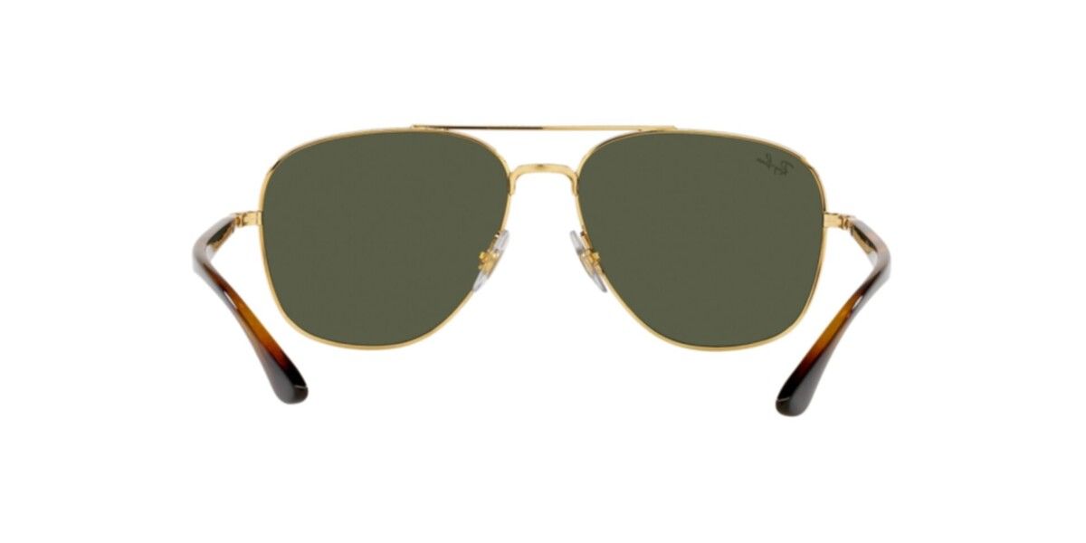 Ray-Ban Sunglasses | Arista Sunglasses ( 0RB3683 | Square | Havana Frame  | Green Lens )