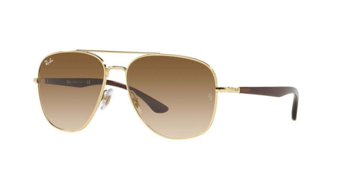 Ray-Ban Sunglasses | Arista Sunglasses ( 0RB3683 | Square | Brown Frame  | Brown Lens )