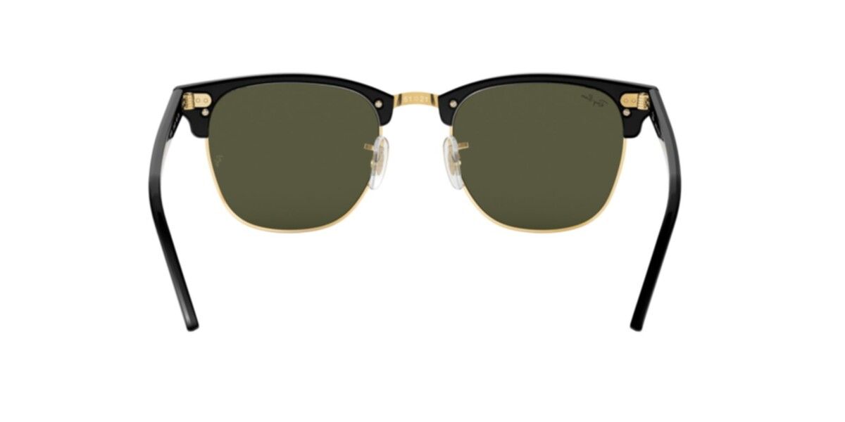 Ray-Ban Sunglasses | Black On Arista Sunglasses ( 0RB3016 | Square | Black Frame  | Green Lens )
