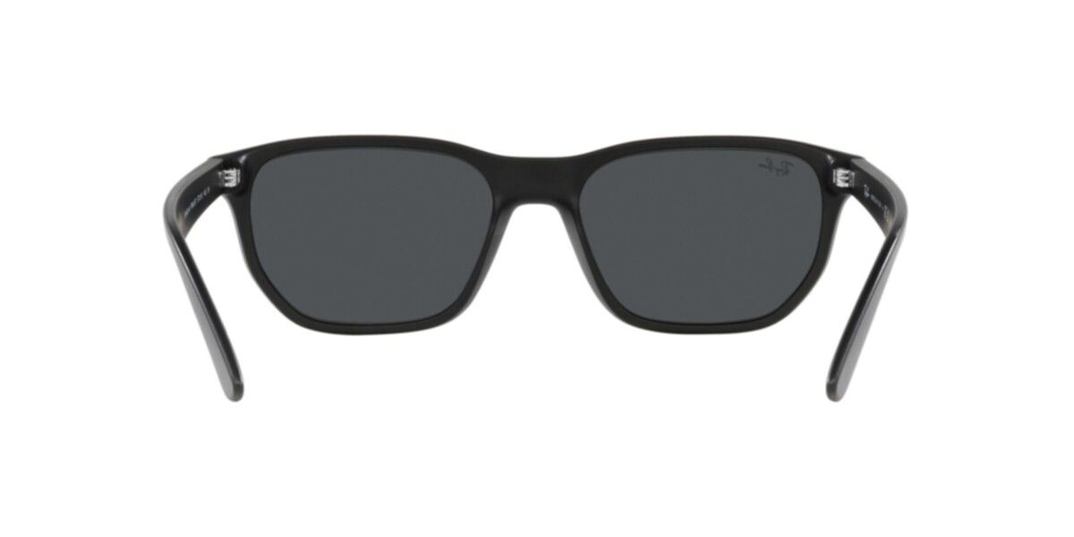 Ray-Ban Sunglasses | Matte Black Sunglasses ( 0RB4404M | Irregular | Black Frame  | Grey Lens )