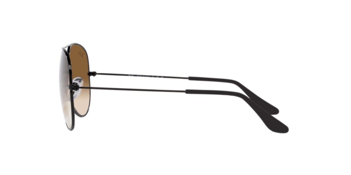 Ray-Ban Sunglasses | Black Sunglasses ( 0RB3025 | Pilot | Black Frame  | Brown Lens )