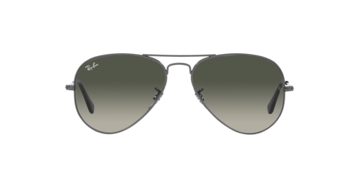 Ray-Ban Sunglasses | Gunmetal Sunglasses ( 0RB3025 | Pilot | Gunmetal Frame  | Grey Lens )