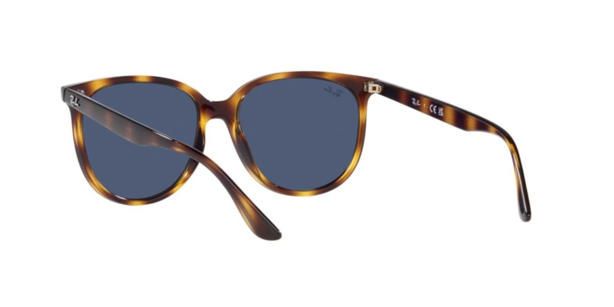 Ray-Ban Sunglasses | Havana Sunglasses ( 0RB4378 | Square | Havana Frame  | Blue Lens )