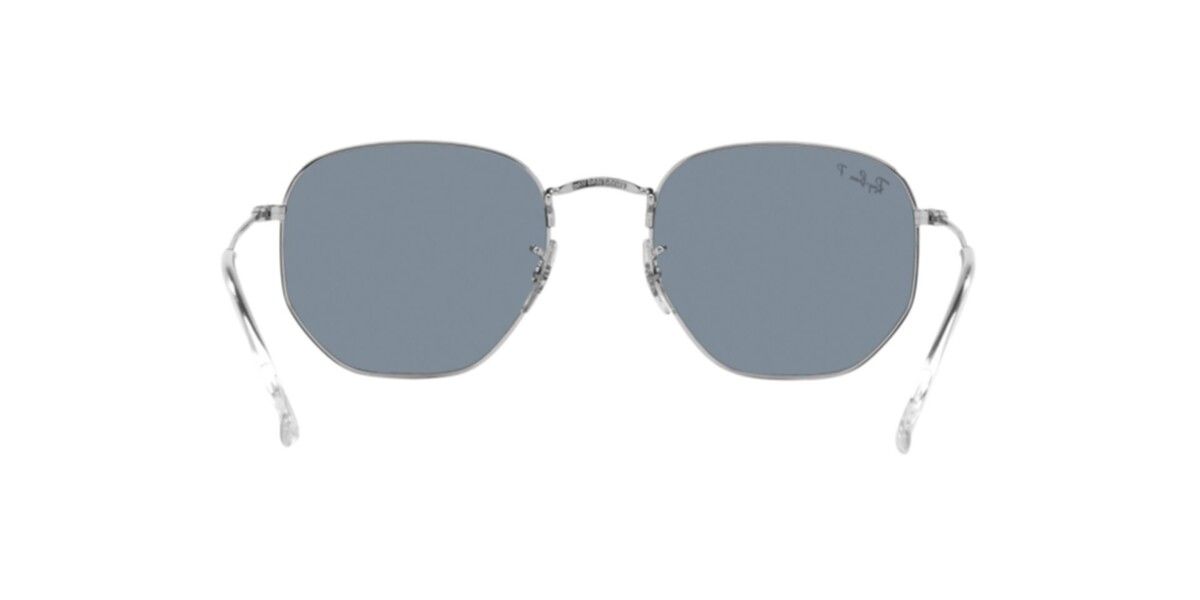 Ray-Ban Sunglasses | Silver Sunglasses ( 0RB3548N | Irregular | Silver Frame  | Blue Lens )