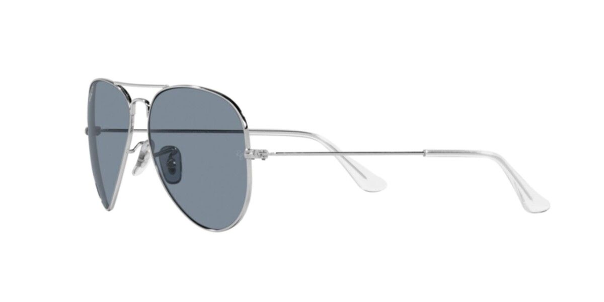 Ray-Ban Sunglasses | Silver Sunglasses ( 0RB3025 | Pilot | Silver Frame  | Blue Lens )