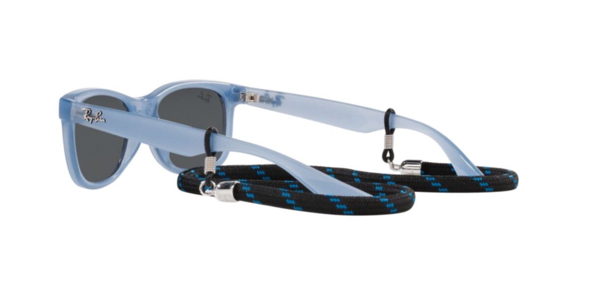 Ray-Ban Junior Sunglasses | Opal Blue Sunglasses ( 0RJ9052S | Square | Blue Frame  | Blue Lens )