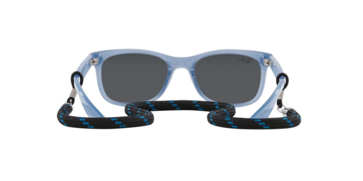 Ray-Ban Junior Sunglasses | Opal Blue Sunglasses ( 0RJ9052S | Square | Blue Frame  | Blue Lens )