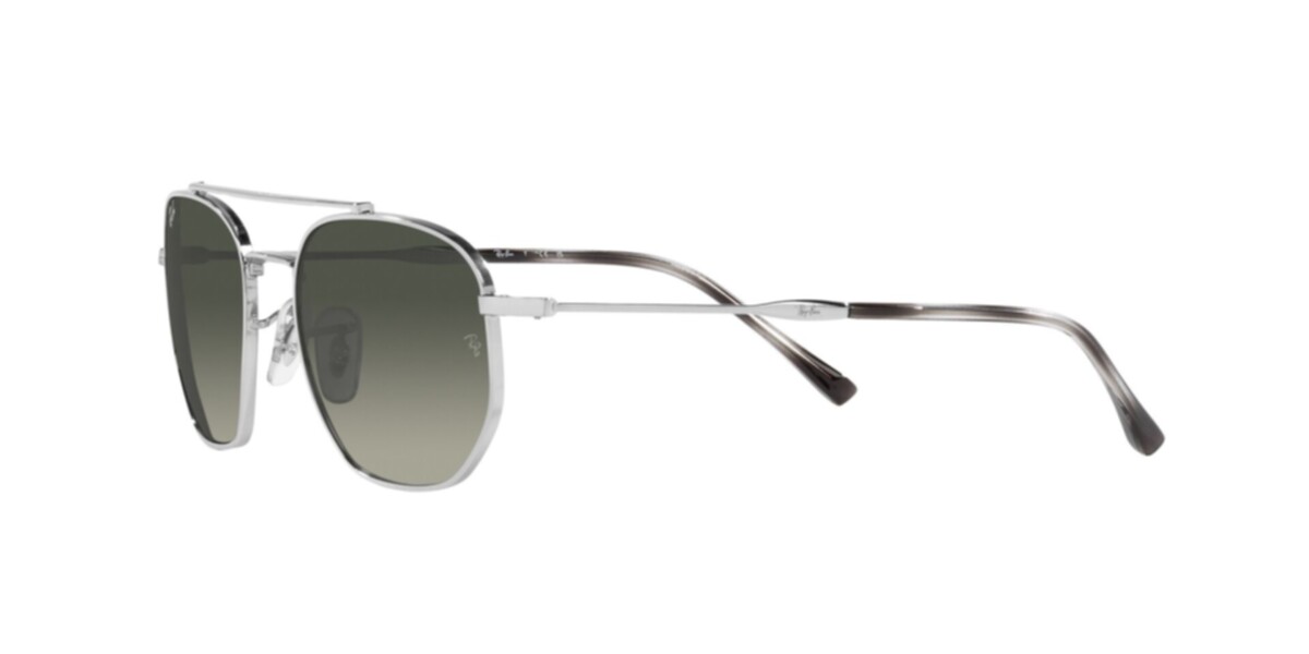Ray-Ban Sunglasses | Silver Sunglasses ( 0RB3707 | Irregular | Silver Frame  | Grey Lens )