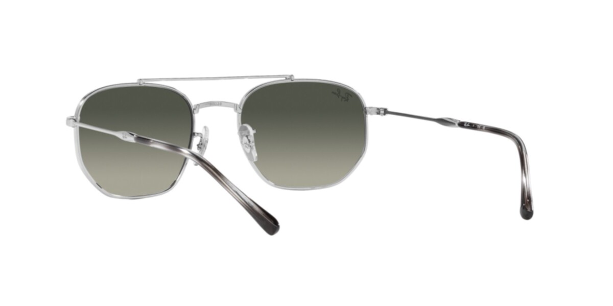 Ray-Ban Sunglasses | Silver Sunglasses ( 0RB3707 | Irregular | Silver Frame  | Grey Lens )