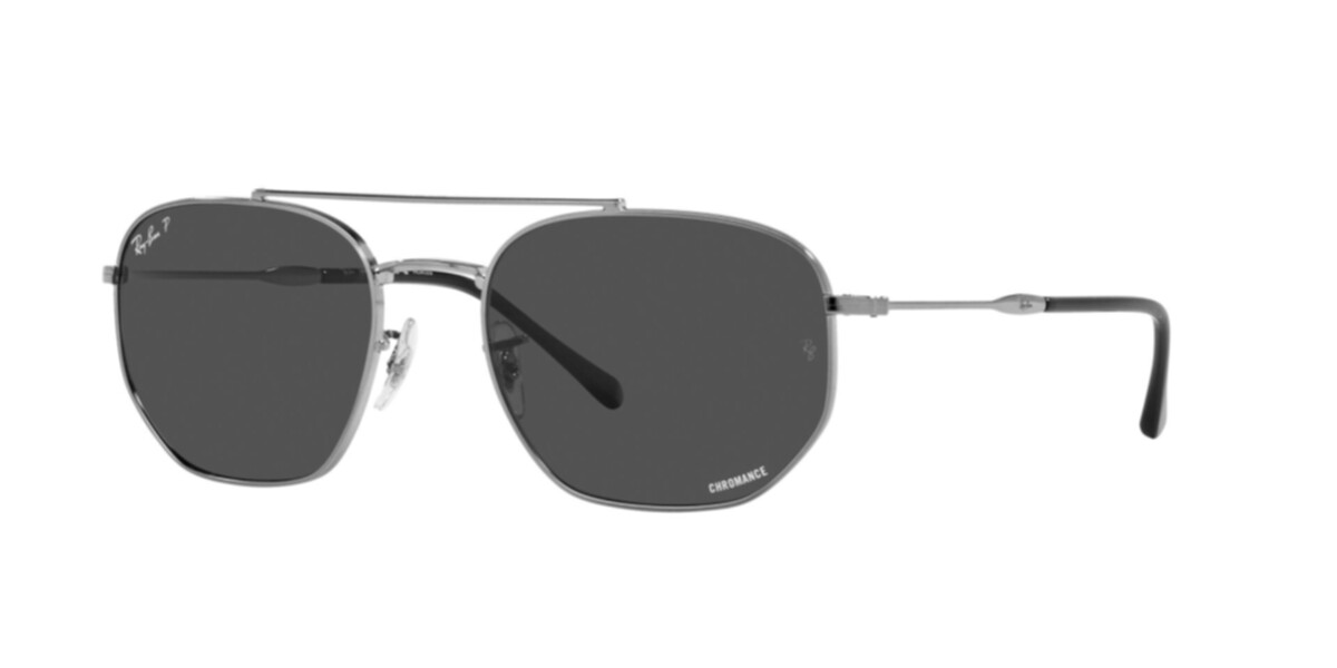 Ray-Ban Sunglasses | Gunmetal Sunglasses ( 0RB3707 | Irregular | Gunmetal Frame  | Grey Lens )