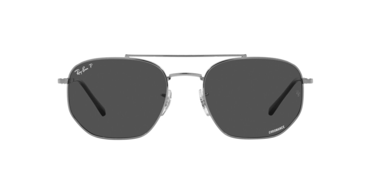 Ray-Ban Sunglasses | Gunmetal Sunglasses ( 0RB3707 | Irregular | Gunmetal Frame  | Grey Lens )