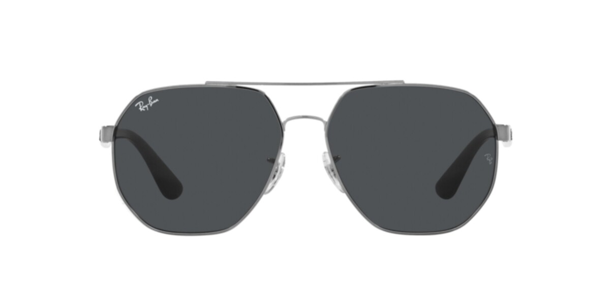 Ray-Ban Sunglasses | Gunmetal Sunglasses ( 0RB3714I | Irregular | Gunmetal Frame  | Grey Lens )