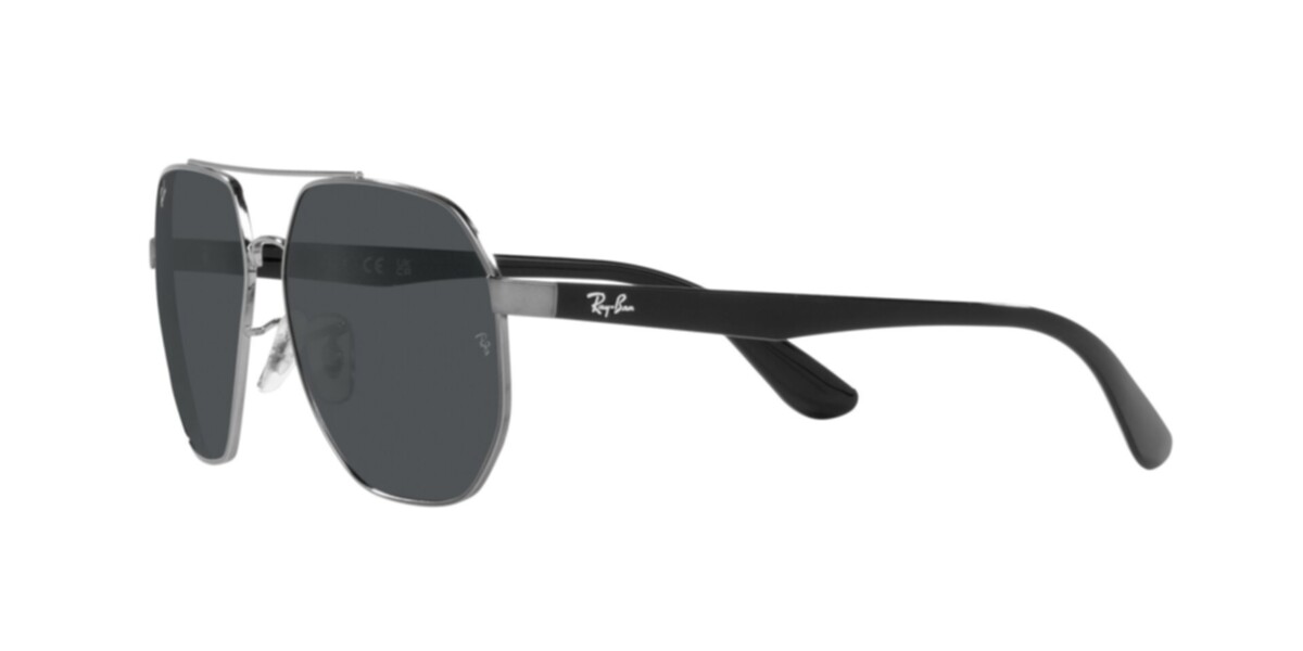 Ray-Ban Sunglasses | Gunmetal Sunglasses ( 0RB3714I | Irregular | Gunmetal Frame  | Grey Lens )