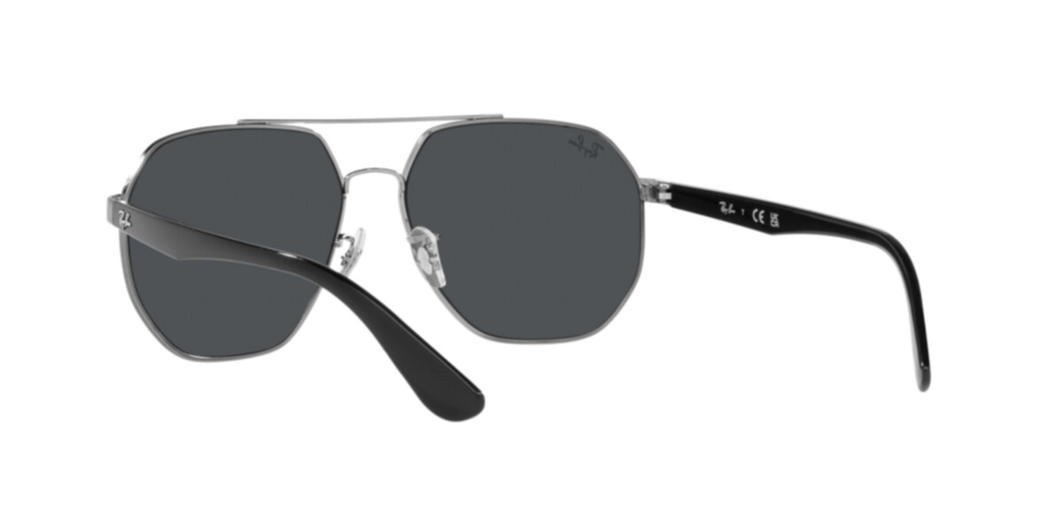 Ray-Ban Sunglasses | Gunmetal Sunglasses ( 0RB3714I | Irregular | Gunmetal Frame  | Grey Lens )