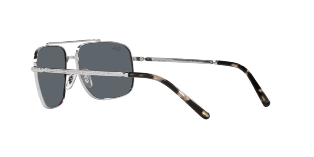 Ray-Ban Sunglasses | Silver Sunglasses ( 0RB3796 | Pillow | Silver Frame  | Blue Lens )