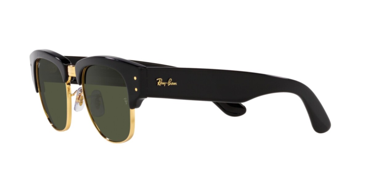 Ray-Ban Sunglasses | Black On Arista Sunglasses ( 0RB0316S | Square | Black Frame  | Green Lens )