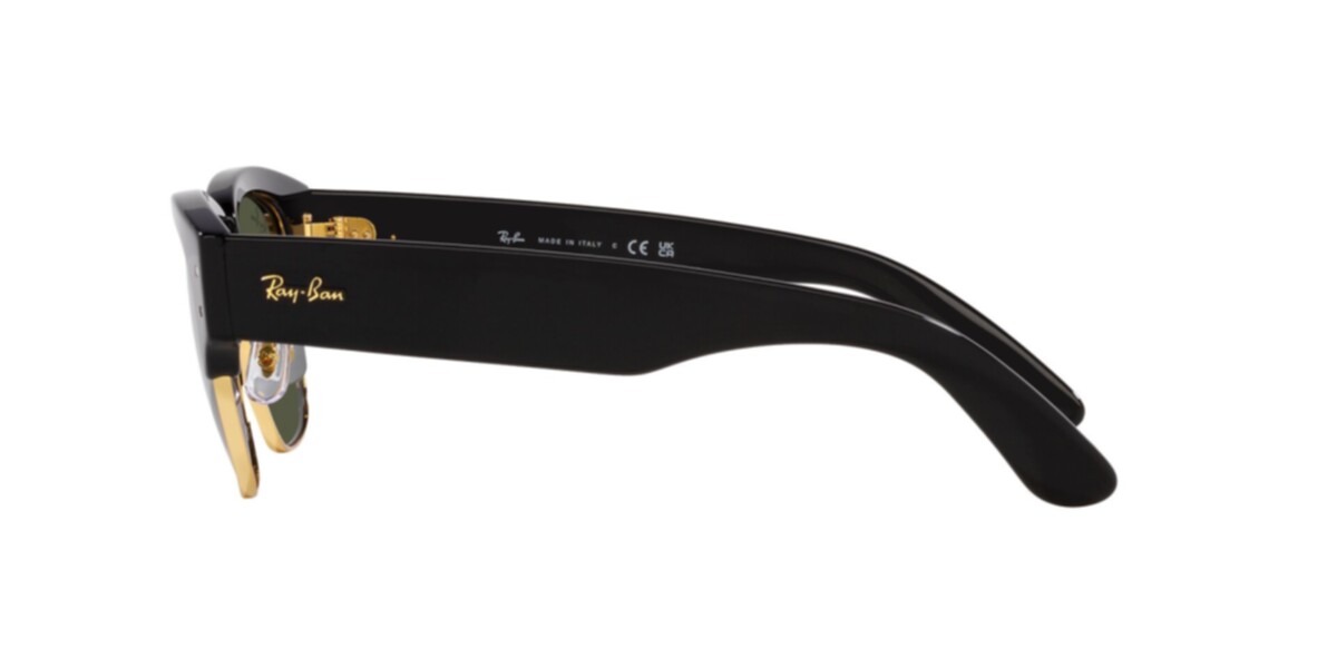 Ray-Ban Sunglasses | Black On Arista Sunglasses ( 0RB0316S | Square | Black Frame  | Green Lens )