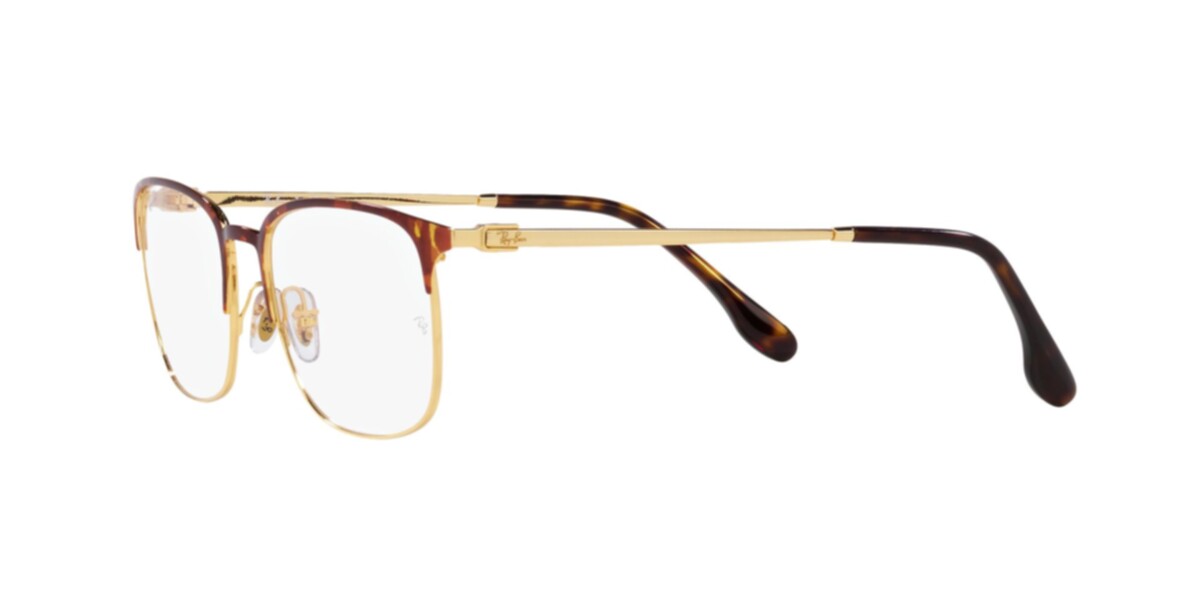 Ray-Ban Frames | Havana On Arista Frame ( 0RX6494 | Pillow | Havana Frame  | Clear Lens )