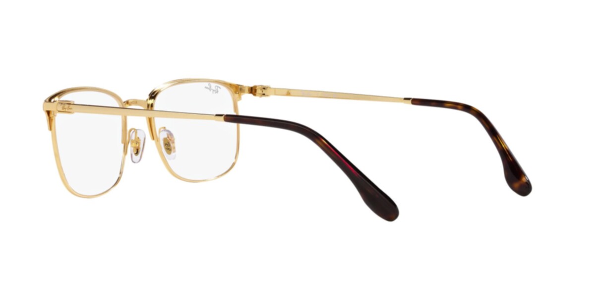 Ray-Ban Frames | Havana On Arista Frame ( 0RX6494 | Pillow | Havana Frame  | Clear Lens )