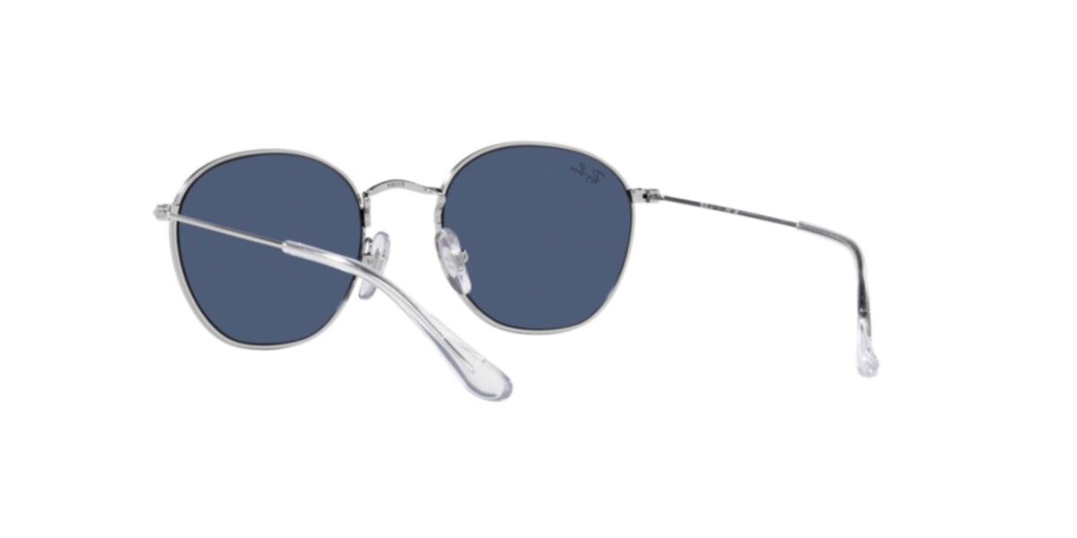 Ray-Ban Junior Sunglasses | Silver Sunglasses ( 0RJ9572S | Irregular | Silver Frame  | Blue Lens )