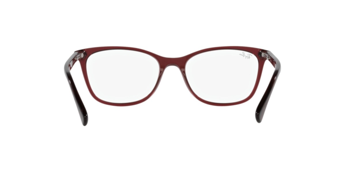 Ray-Ban Frames | Transparent Red Frame ( 0RX5420I | Square | Red Frame  | Clear Lens )